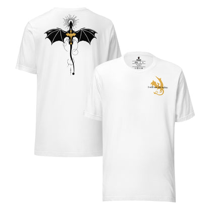 Violet Sorrengail Dragon Relic T-shirt - The Bean Workshop - fourth wing, rebecca yarros, t-shirt, violet sorrengail