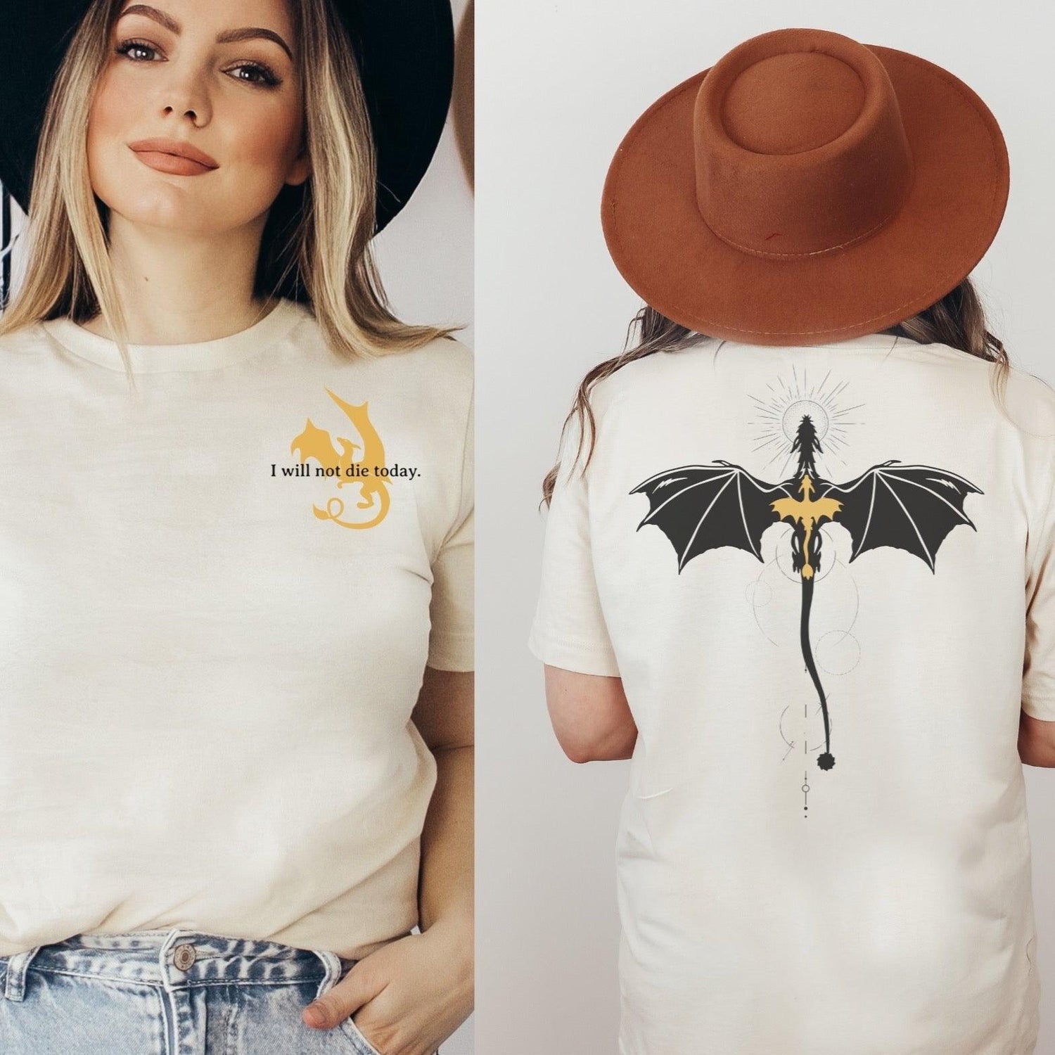 Violet Sorrengail Dragon Relic T-shirt - The Bean Workshop - fourth wing, rebecca yarros, t-shirt, violet sorrengail