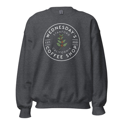 Wednesday's Coffee Shop Sweatshirt - The Bean Workshop - adam carlsen, ali hazelwood, hoodie, olive smith, the love hypothesis