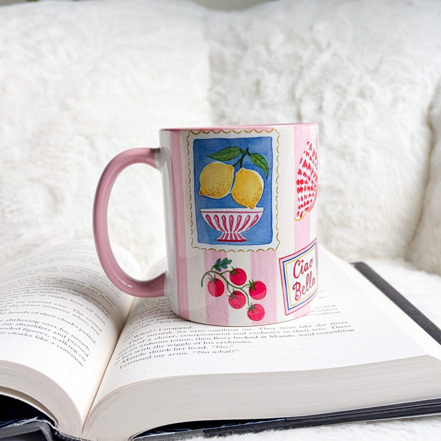 Where Your Emails Find Me Pink Ceramic Mug