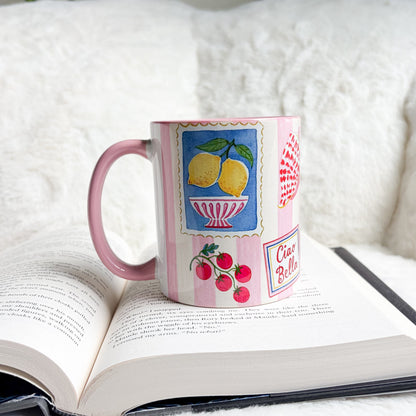 Where Your Emails Find Me Pink Ceramic Mug