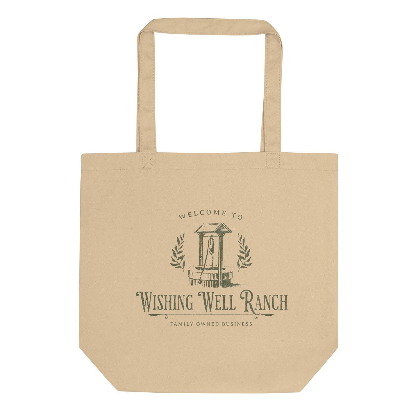 Wishing Well Ranch Organic Cotton Twill Tote Bag - The Bean Workshop - book tote bag, Chestnut Springs, Elsie Silver, reading gift, tote bag, Wishing Well Ranch