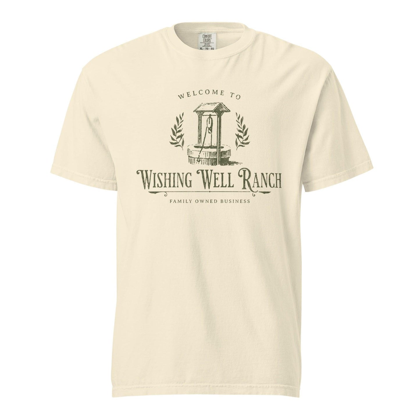 Wishing Well Ranch Tee Shirt - The Bean Workshop - beau eaton, box tee, cade eaton, chestnut springs, elsie silver, hopeless, theo silva