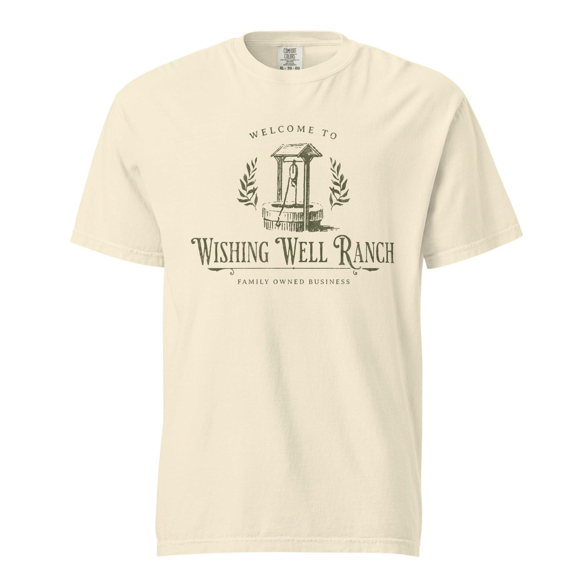 Wishing Well Ranch Tee Shirt - The Bean Workshop - beau eaton, box tee, cade eaton, chestnut springs, elsie silver, hopeless, theo silva