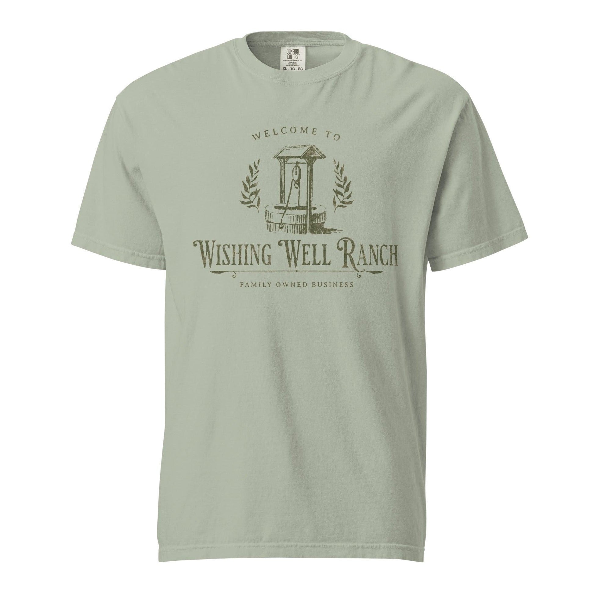 Wishing Well Ranch Tee Shirt - The Bean Workshop - beau eaton, box tee, cade eaton, chestnut springs, elsie silver, hopeless, theo silva
