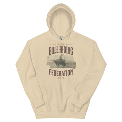 World Bull Riding Federation Rider Hoodie - The Bean Workshop - chestnut springs, elsie silver, hoodie, reckless, theo silva