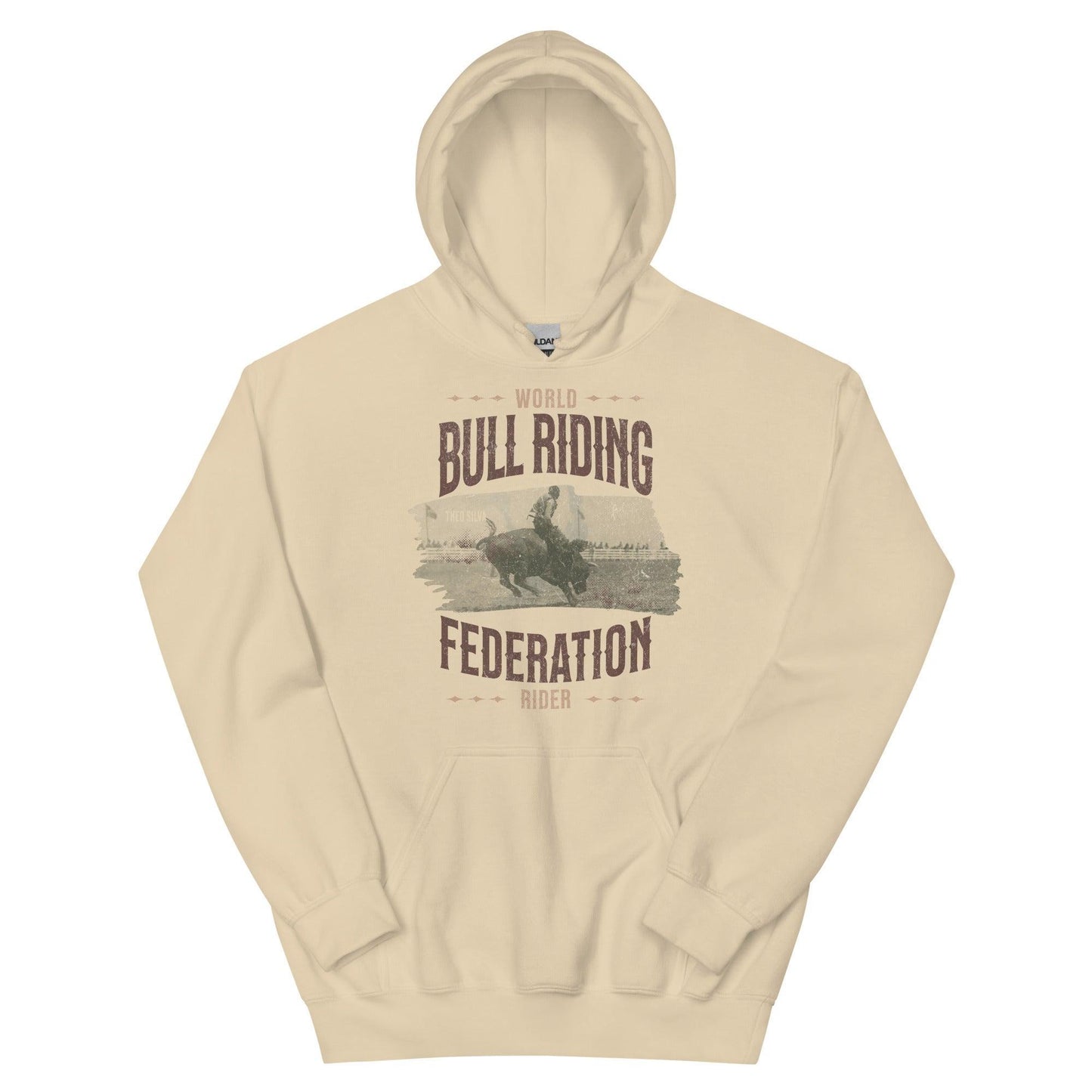 World Bull Riding Federation Rider Hoodie - The Bean Workshop - chestnut springs, elsie silver, hoodie, reckless, theo silva