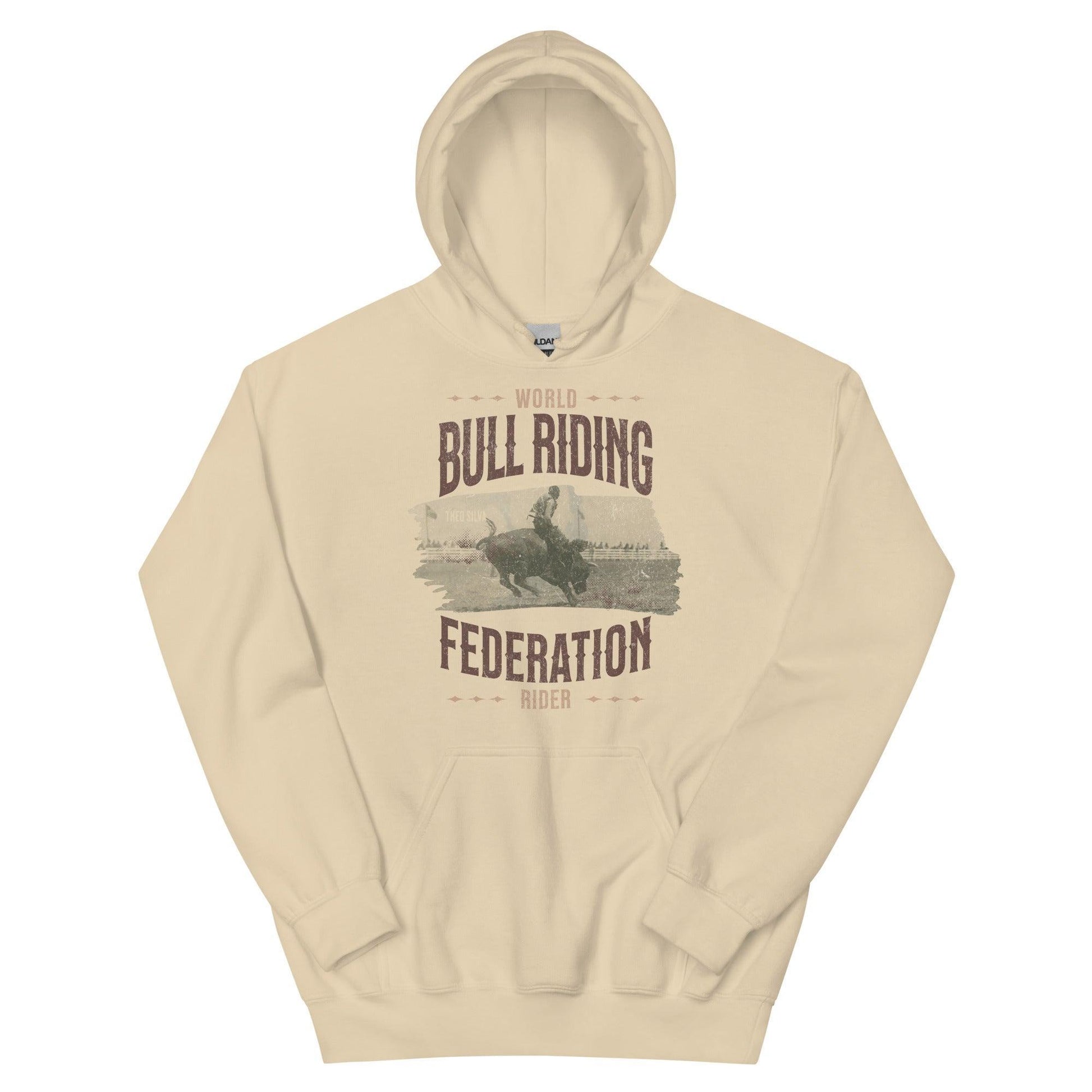 World Bull Riding Federation Rider Hoodie - The Bean Workshop - chestnut springs, elsie silver, hoodie, reckless, theo silva