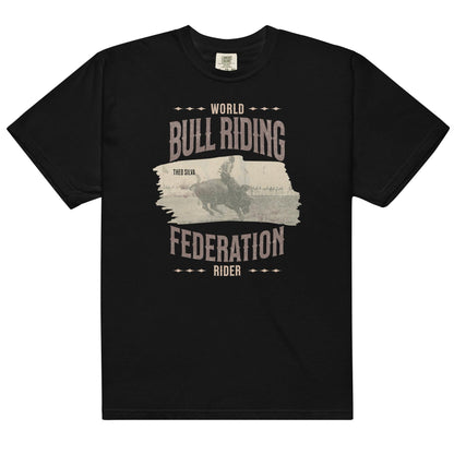 World Bull Riding Federation Rider Tee Shirt - The Bean Workshop - box tee, chestnut springs, elsie silver, reckless, theo silva