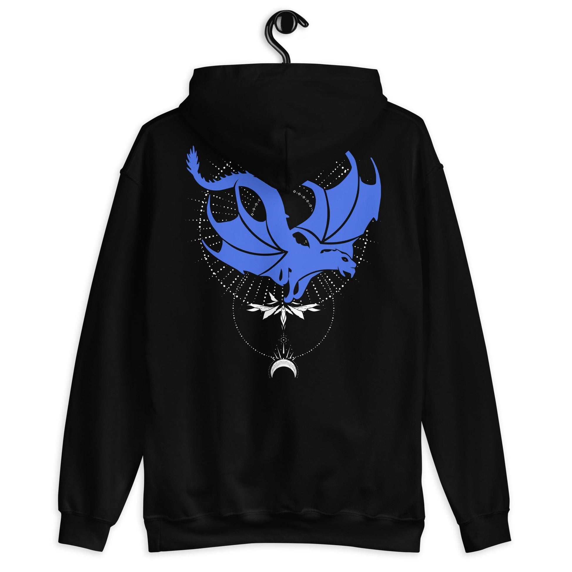 Xaden Riorson Dragon Relic Hoodie - The Bean Workshop - fourth wing, hoodie, rebecca yarros, xaden riorson