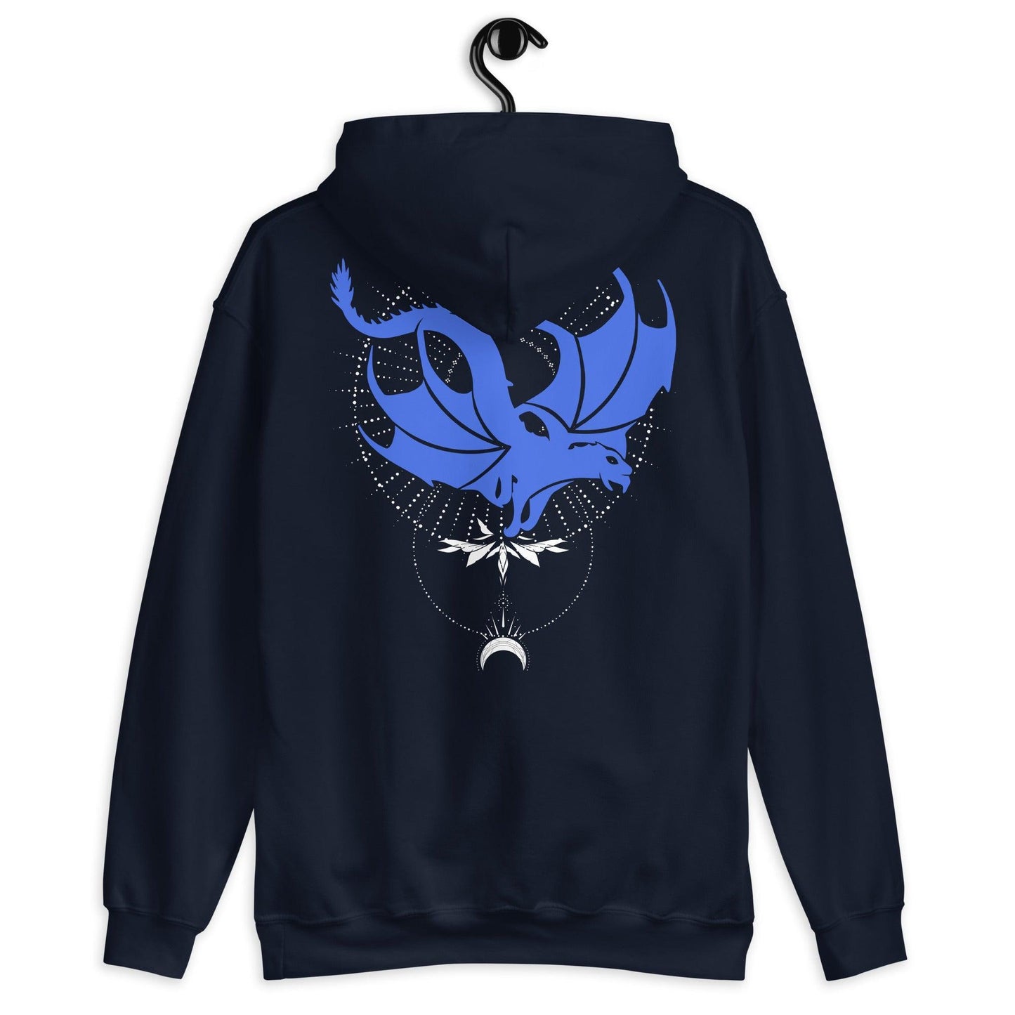 Xaden Riorson Dragon Relic Hoodie - The Bean Workshop - fourth wing, hoodie, rebecca yarros, xaden riorson