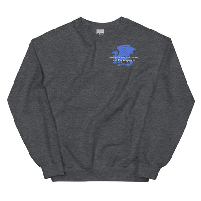 Xaden Riorson Dragon Relic Sweatshirt - The Bean Workshop - fourth wing, rebecca yarros, sweatshirt, xaden riorson