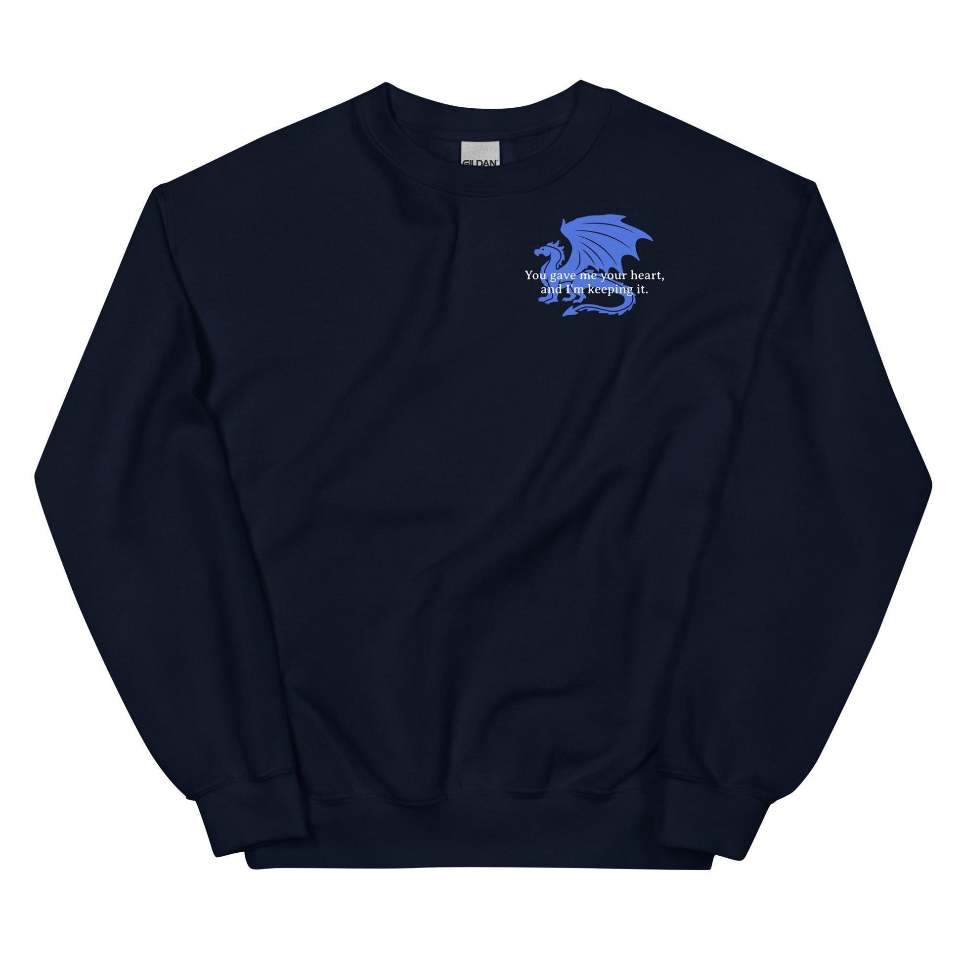 Xaden Riorson Dragon Relic Sweatshirt - The Bean Workshop - fourth wing, rebecca yarros, sweatshirt, xaden riorson