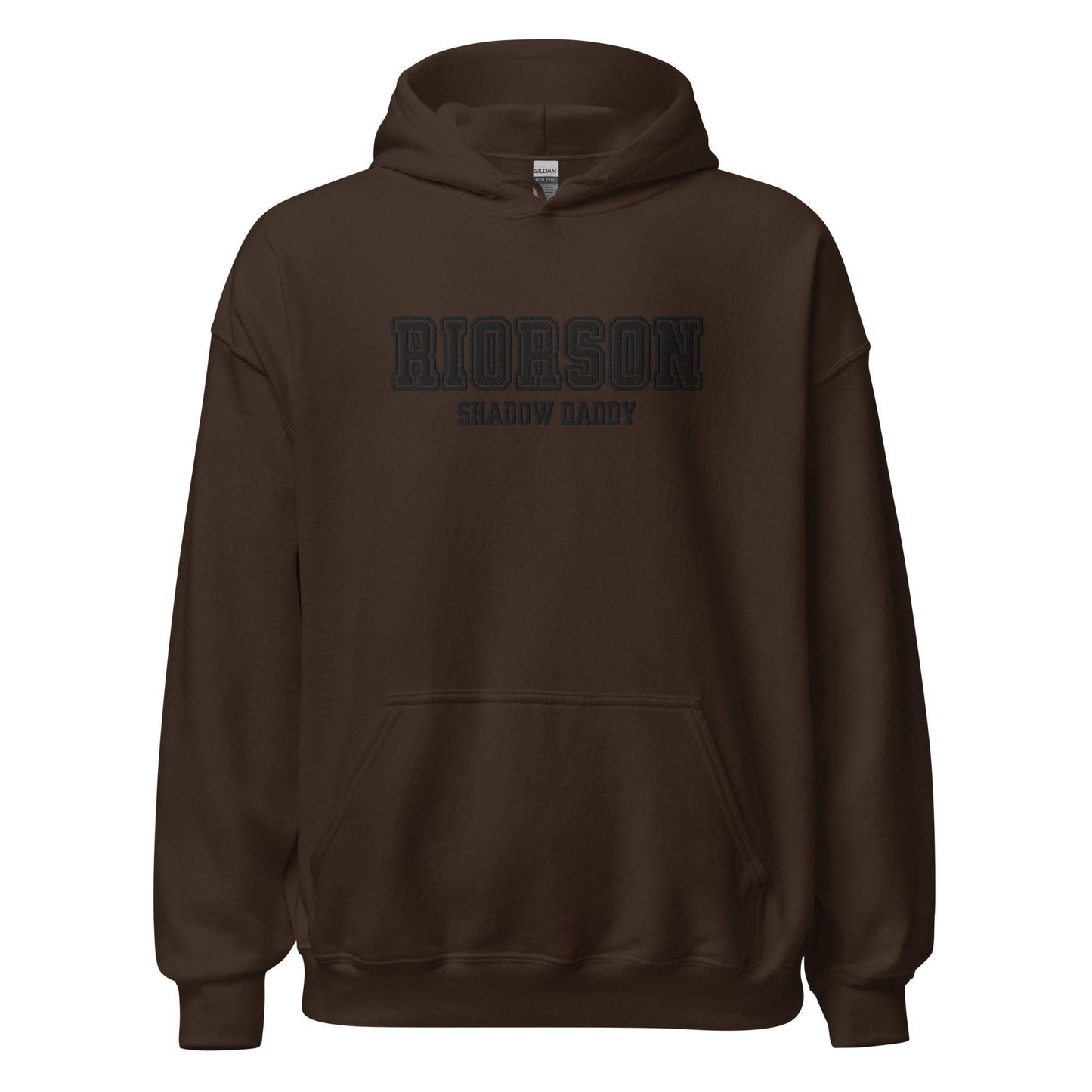 Xaden Riorson Shadow Daddy Embroidered Hoodie - The Bean Workshop - embroidered, fourth wing, hoodie, rebecca yarros, xaden riorson