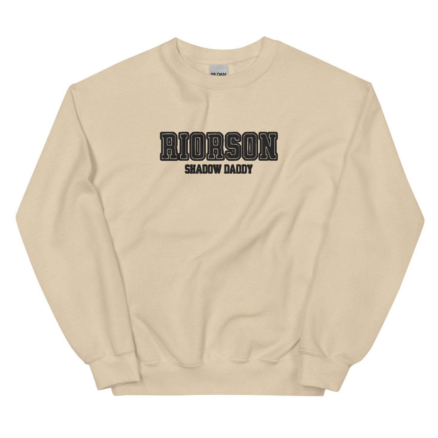Xaden Riorson Shadow Daddy Embroidered Sweatshirt - The Bean Workshop - embroidered, fourth wing, rebecca yarros, sweatshirt, xaden riorson