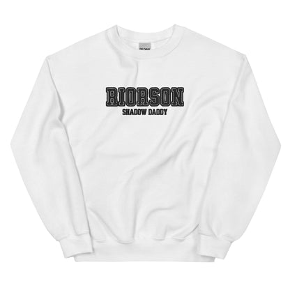 Xaden Riorson Shadow Daddy Embroidered Sweatshirt - The Bean Workshop - embroidered, fourth wing, rebecca yarros, sweatshirt, xaden riorson