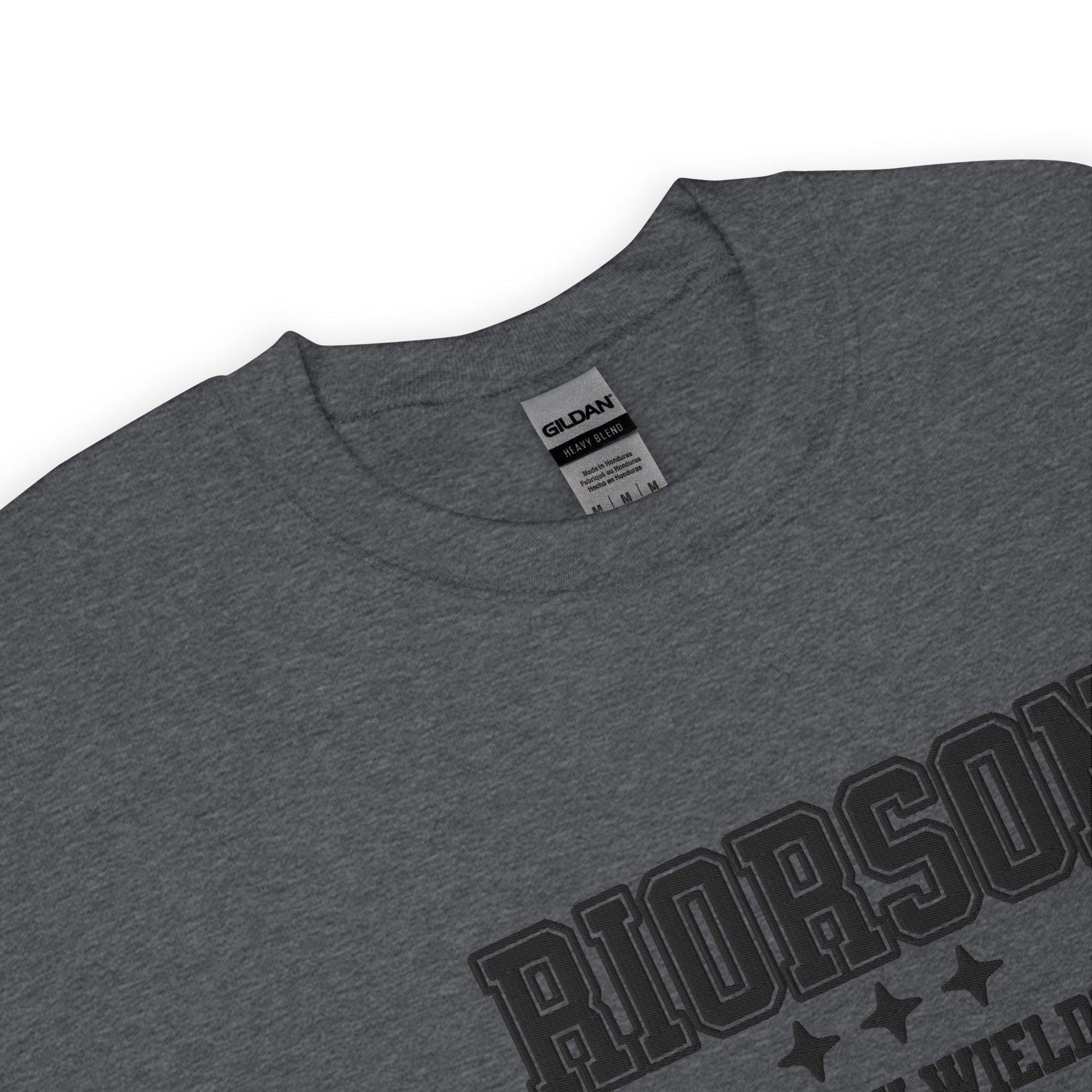 Xaden Riorson Shadow Wielder Embroidered Sweatshirt - The Bean Workshop - embroidered, fourth wing, iron flame, onyx storm, rebecca yarros, sweatshirt