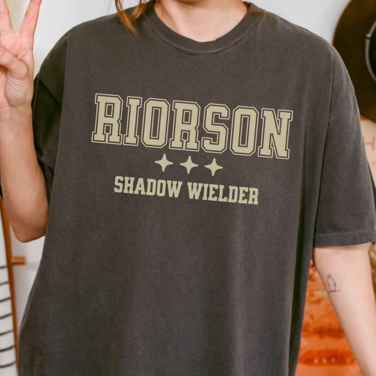 Xaden Riorson Shadow Wielder Tee Shirt - The Bean Workshop - box tee, fourth wing, rebecca yarros