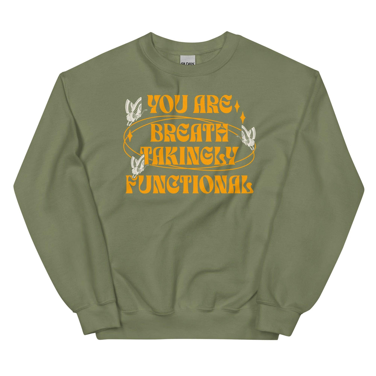 You Are Breathtakingly Functional Tissanah Sweatshirt - The Bean Workshop - carissa broadbent, daughter of no worlds, sweatshirt