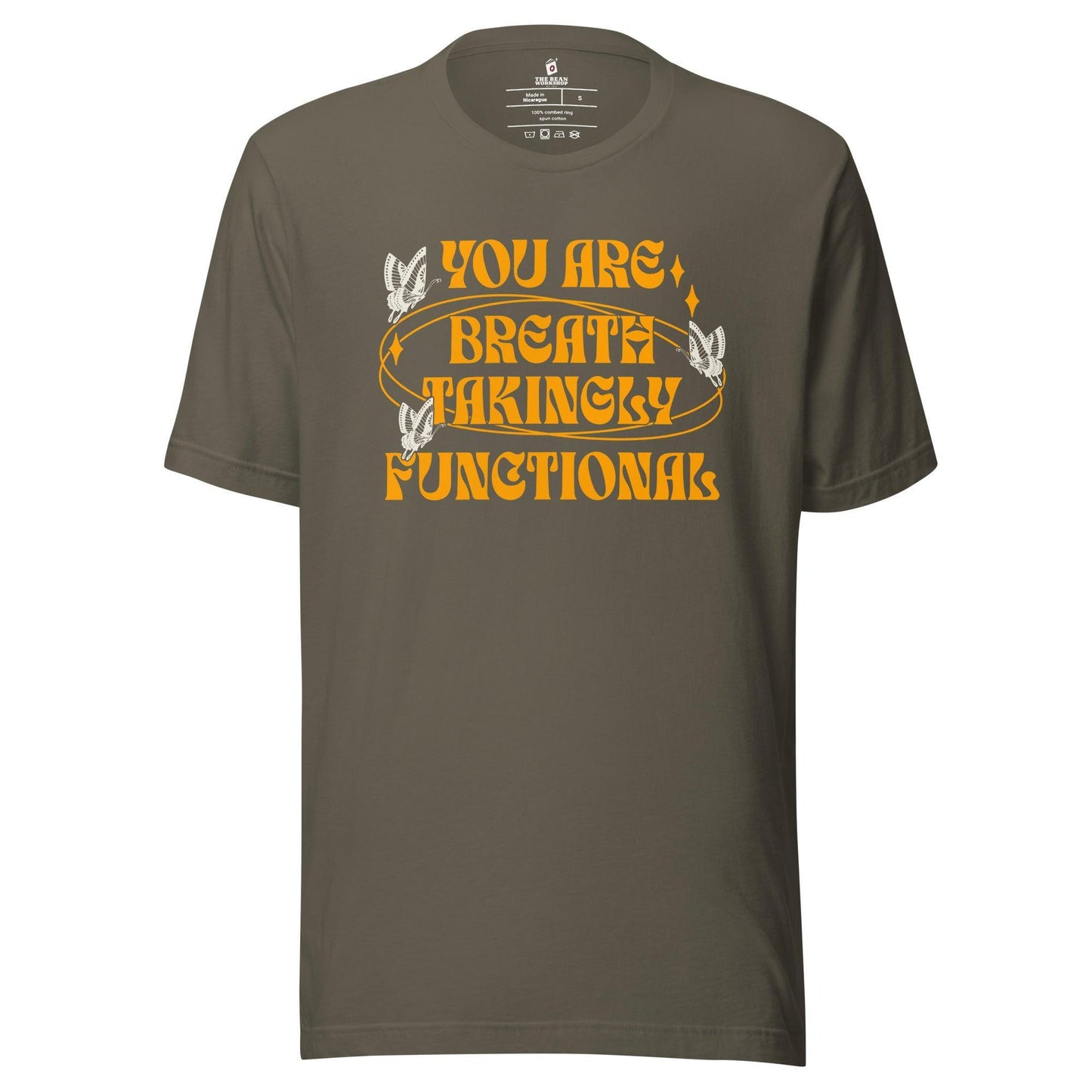 You Are Breathtakingly Functional Tissanah T-Shirt - The Bean Workshop - carissa broadbent, daughter of no worlds, t-shirt