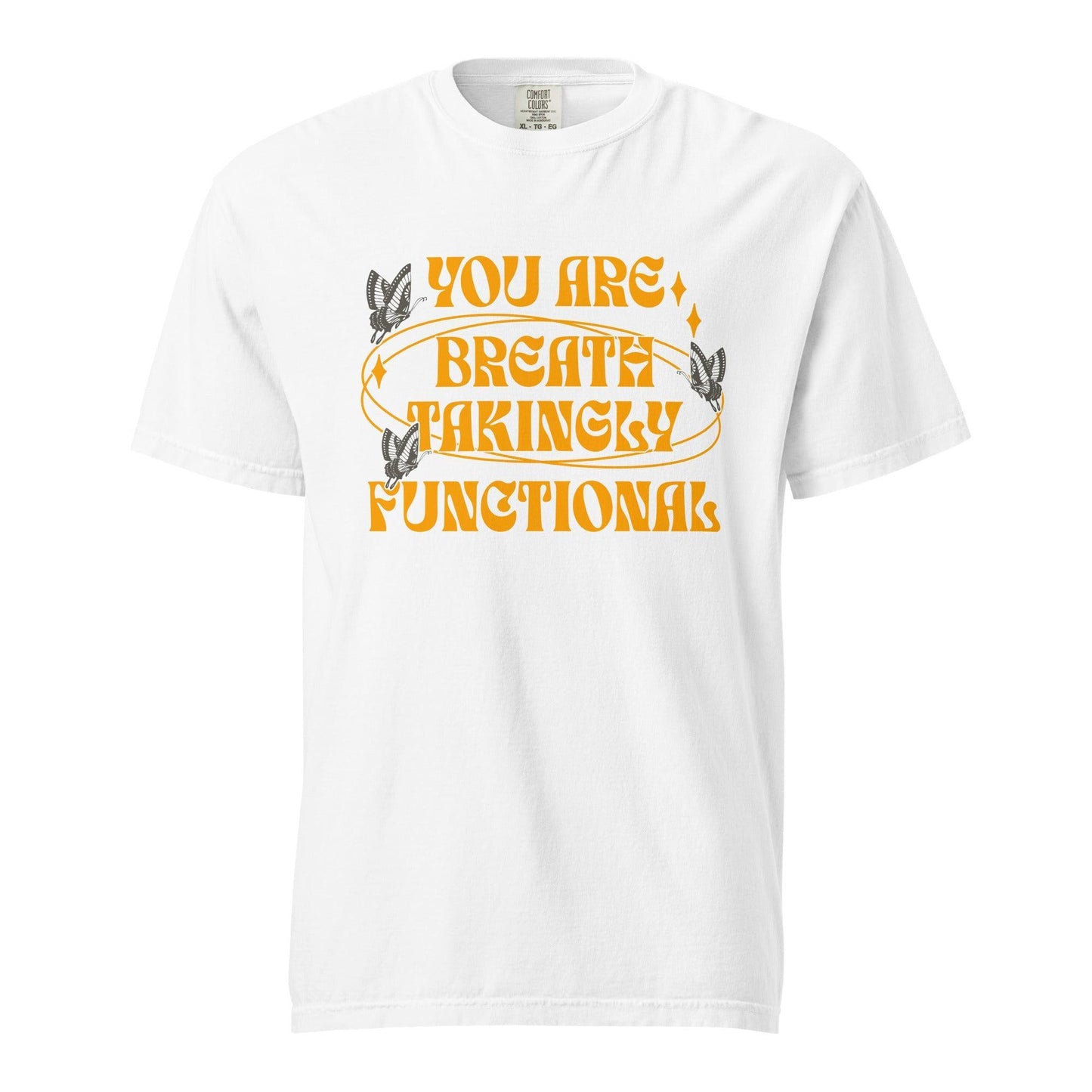 You Are Breathtakingly Functional Tissanah Tee Shirt - The Bean Workshop - box tee, carissa broadbent, daughter of no worlds