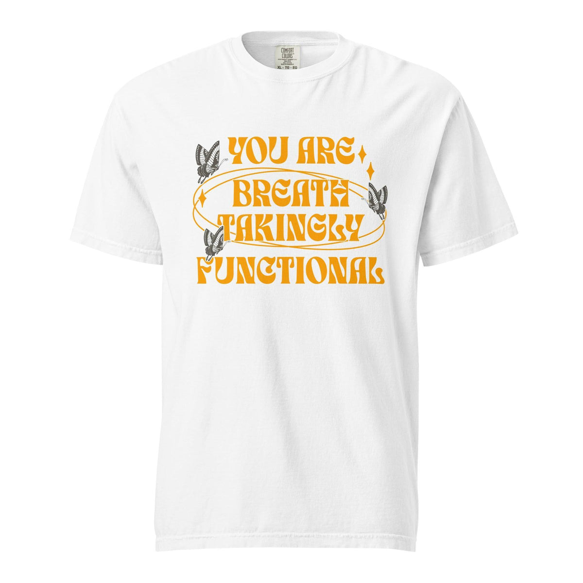 You Are Breathtakingly Functional Tissanah Tee Shirt - The Bean Workshop - box tee, carissa broadbent, daughter of no worlds