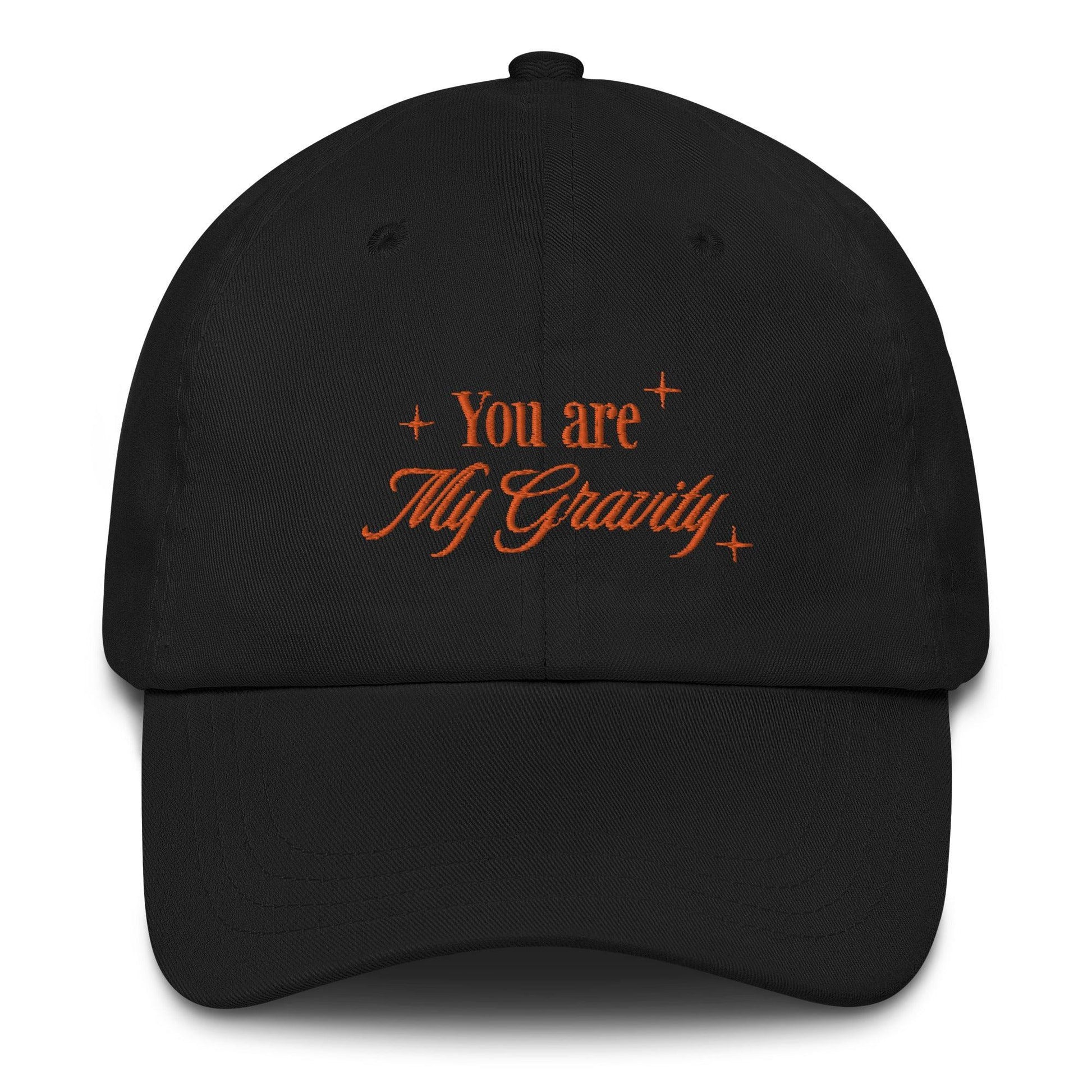 You Are My Gravity Violet and Xaden Embroidered Hat - The Bean Workshop - embroidered, fourth wing, hat, rebecca yarros, violet sorrengail, xaden riorson
