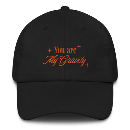 You Are My Gravity Violet and Xaden Embroidered Hat - The Bean Workshop - embroidered, fourth wing, hat, rebecca yarros, violet sorrengail, xaden riorson