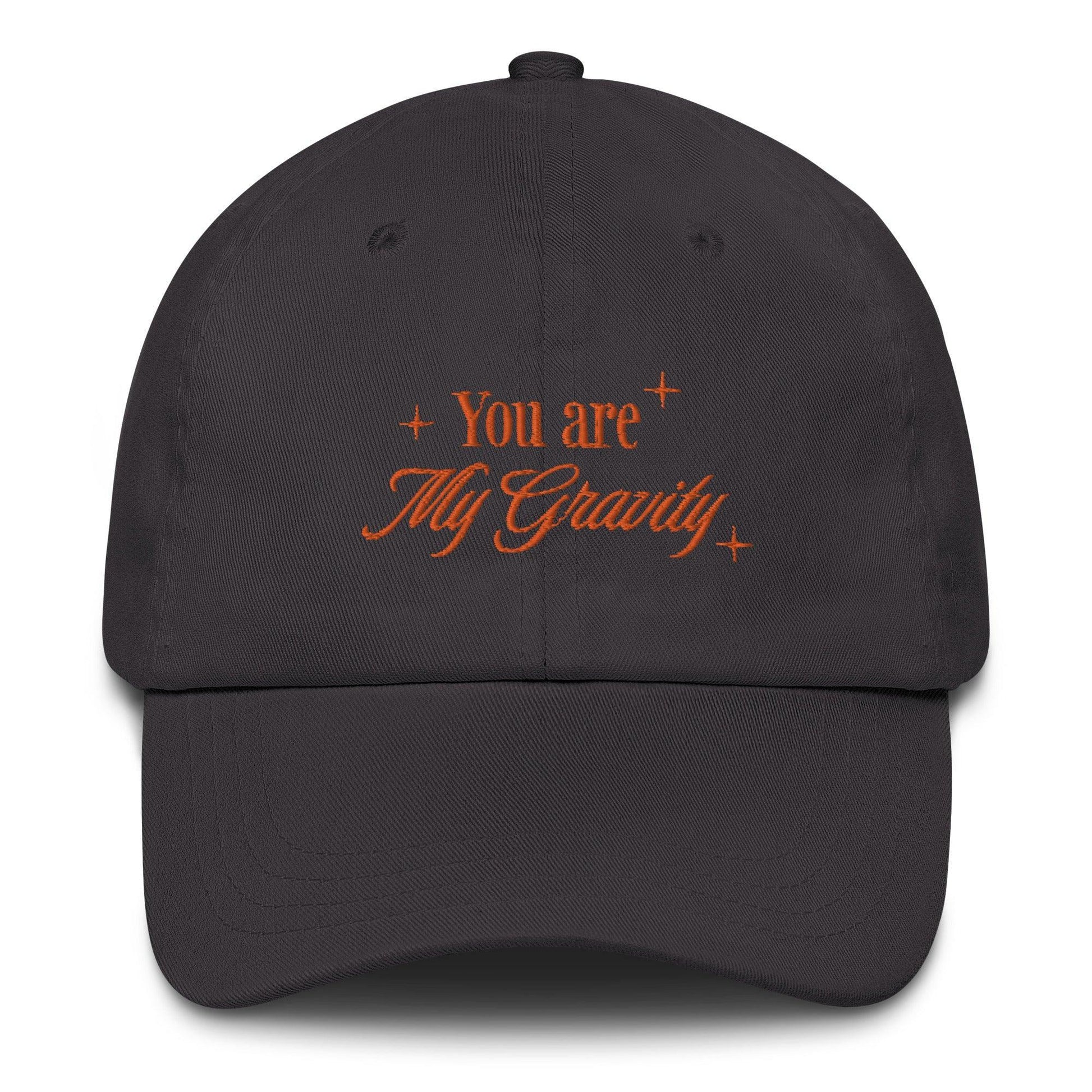 You Are My Gravity Violet and Xaden Embroidered Hat - The Bean Workshop - embroidered, fourth wing, hat, rebecca yarros, violet sorrengail, xaden riorson