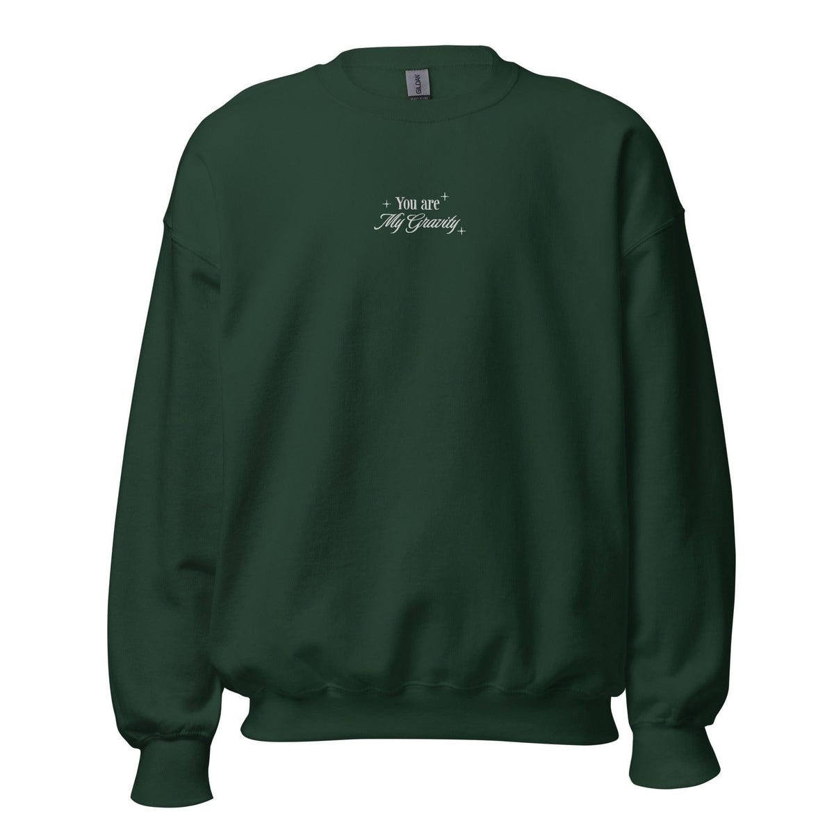 You Are My Gravity Violet and Xaden Embroidered Sweatshirt - The Bean Workshop - embroidered, fourth wing, rebecca yarros, sweatshirt, violet sorrengail, xaden riorson
