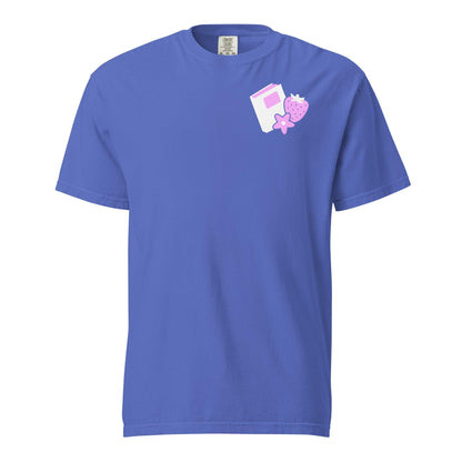 You Deserved A New Book T-shirt - The Bean Workshop - book addiction, book buying, book design, book justification, book lover gift, book t-shirt, bookaholic apparel, funny book shirt, read everyday, reading shirt, Short n' Sweet Collection, t-shirt, tee